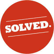 Solved logo